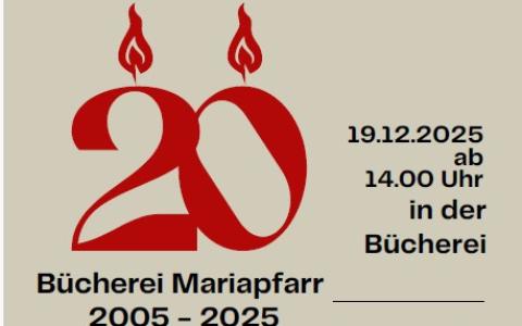 20 Jahre Bücherei
